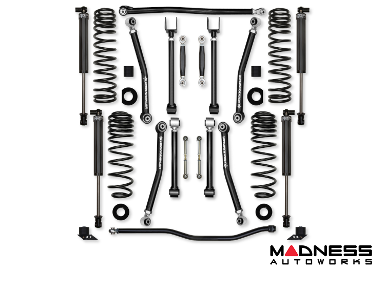 Jeep Wrangler JL Lift Kit - Rock Krawler - Adventure X (No Limits) - Stage 1 - 2021+